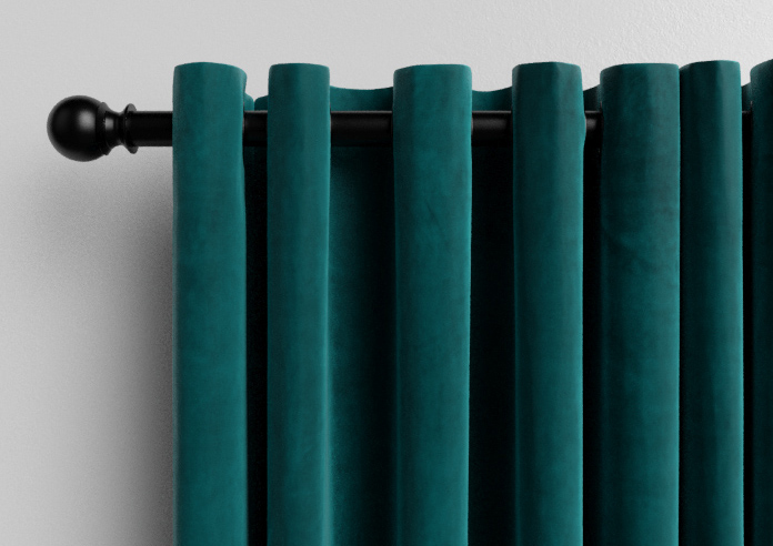 Ultra Luxe Velvet, Deep Teal - Made to Measure Curtains - Image 12